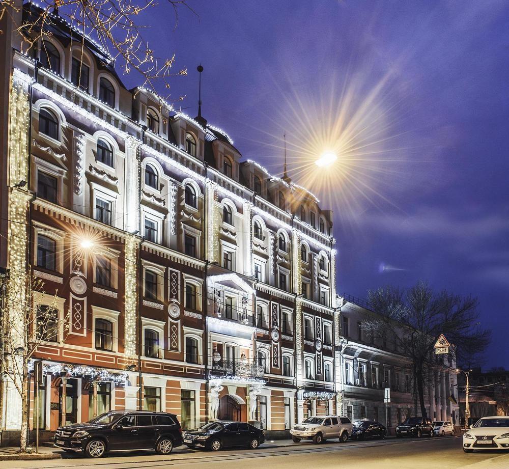 Hotel Optima Collection Podil Plaza Kyjev Exteriér fotografie
