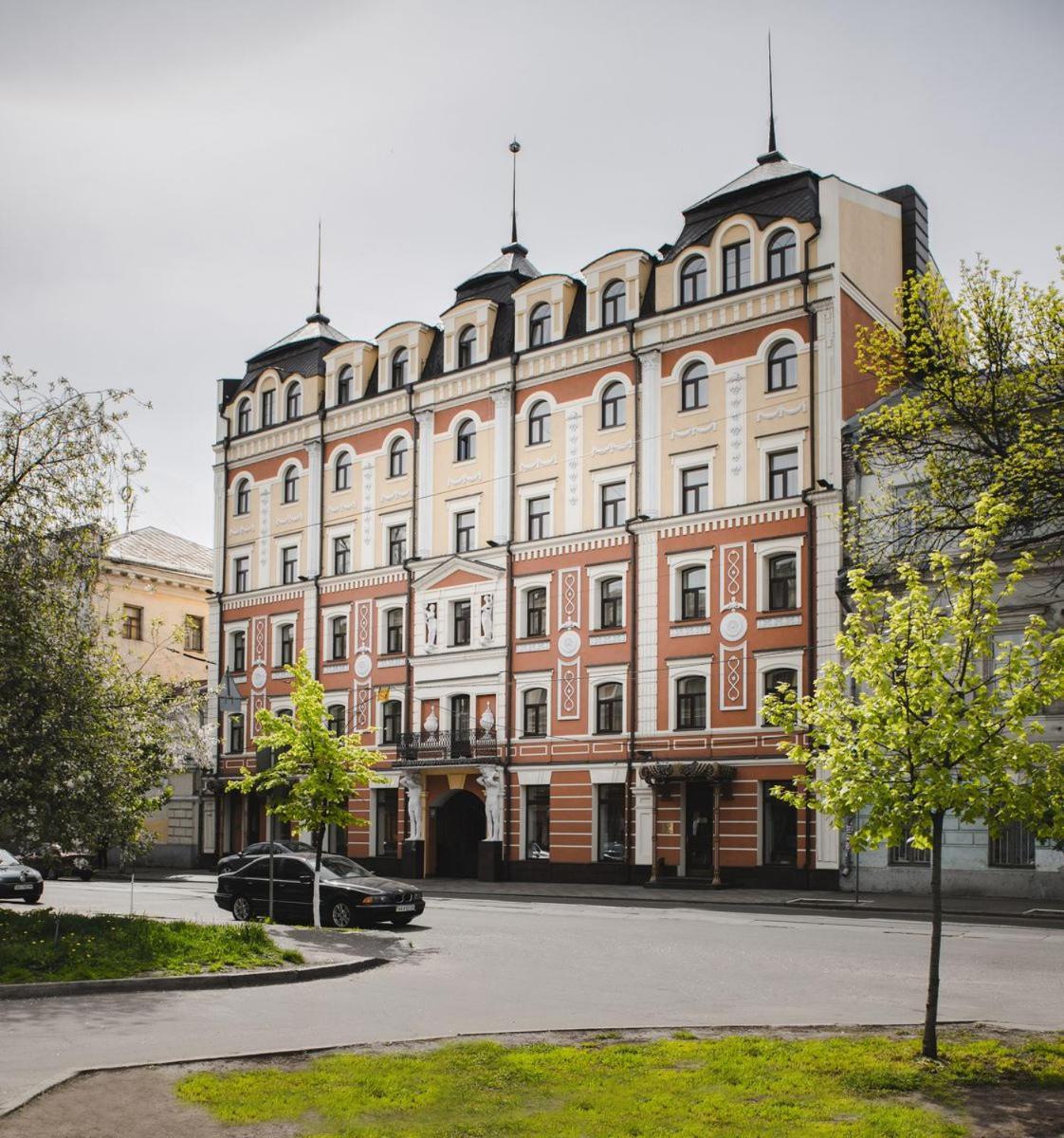 Hotel Optima Collection Podil Plaza Kyjev Exteriér fotografie