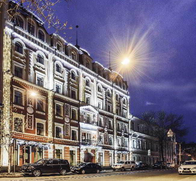 Hotel Optima Collection Podil Plaza Kyjev Exteriér fotografie