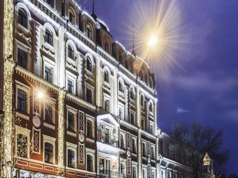 Hotel Optima Collection Podil Plaza Kyjev Exteriér fotografie