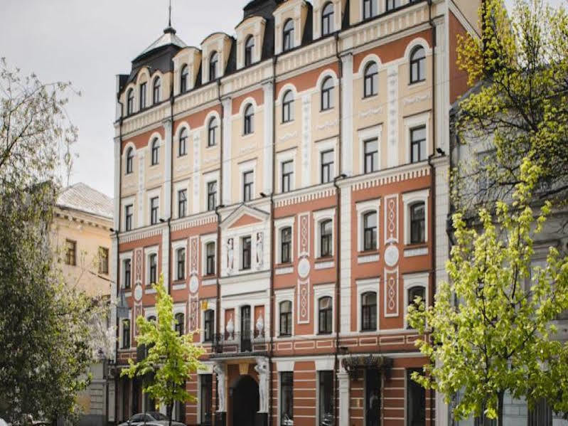 Hotel Optima Collection Podil Plaza Kyjev Exteriér fotografie