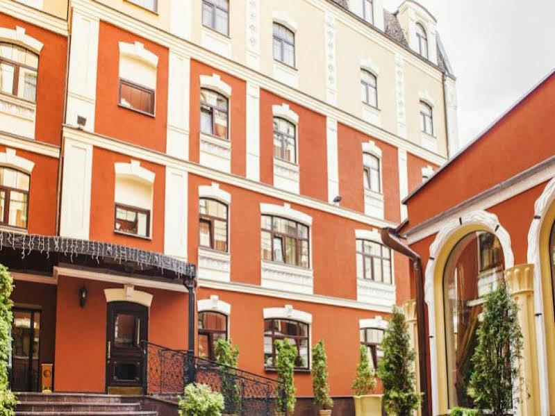 Hotel Optima Collection Podil Plaza Kyjev Exteriér fotografie