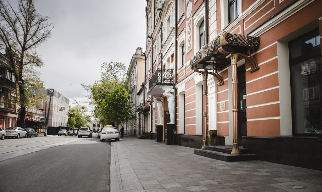 Hotel Optima Collection Podil Plaza Kyjev Exteriér fotografie