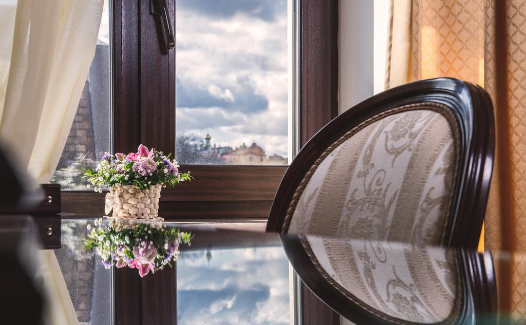 Hotel Optima Collection Podil Plaza Kyjev Exteriér fotografie